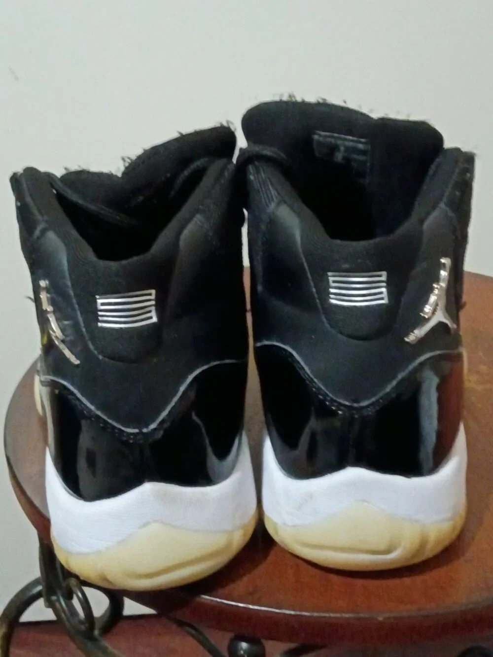 Air Jordan 11 Retro 'Jubilee' Men's Size 11 Sneakers CT8012-011 Black